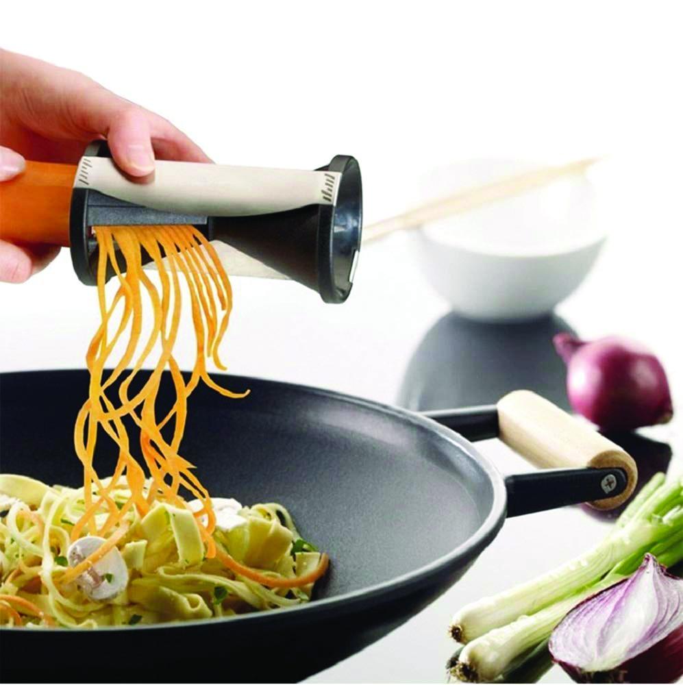 0721 Spiralizer Vegetable Cutter Grater Slicer With Spiral Blades - SkyShopy