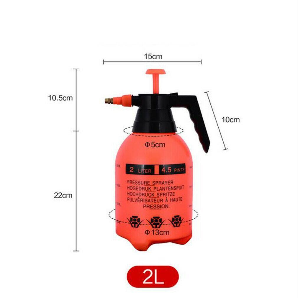 0645 Water Sprayer Hand-held Pump Pressure Garden Sprayer - 2 L - SkyShopy