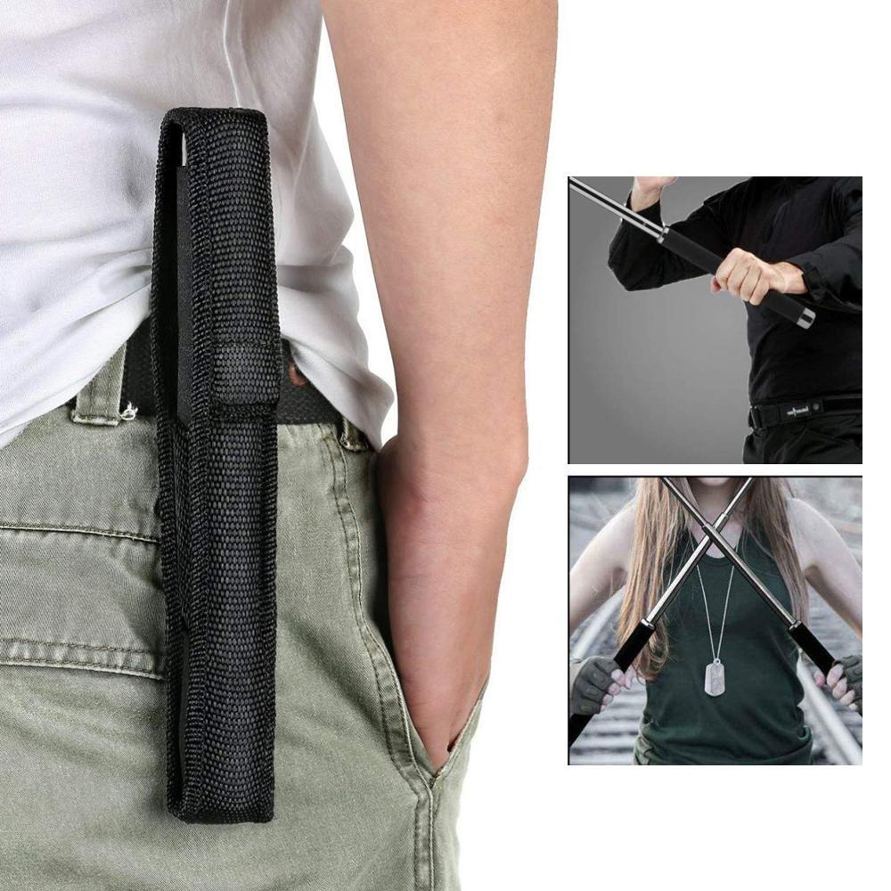 0576 Multi-Function Collapsible  Self Defense Stick Extended - SkyShopy