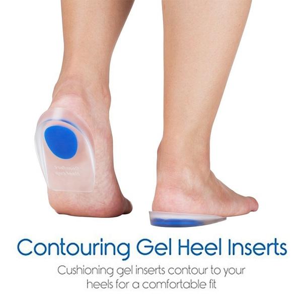 1413 Gel Heel cups Silicon Heel Pad for Heel Ankle Pain - SkyShopy
