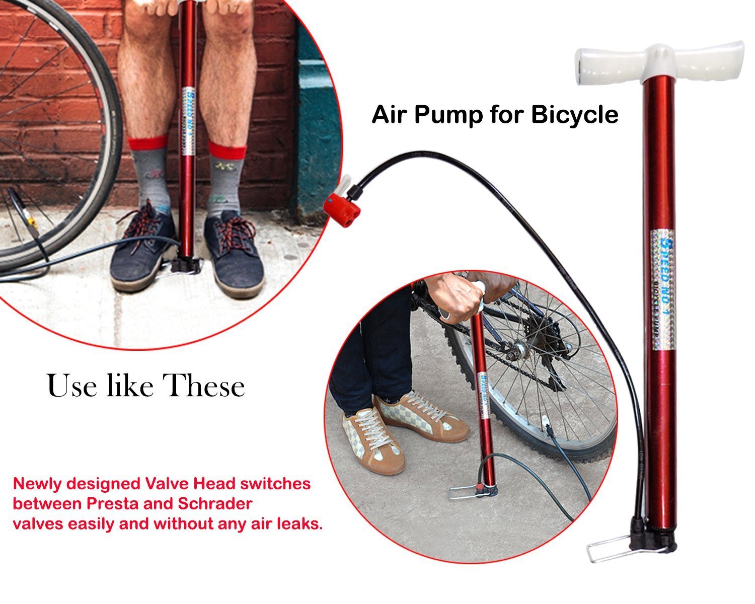 0515 Strong Steel Air Pump - SkyShopy