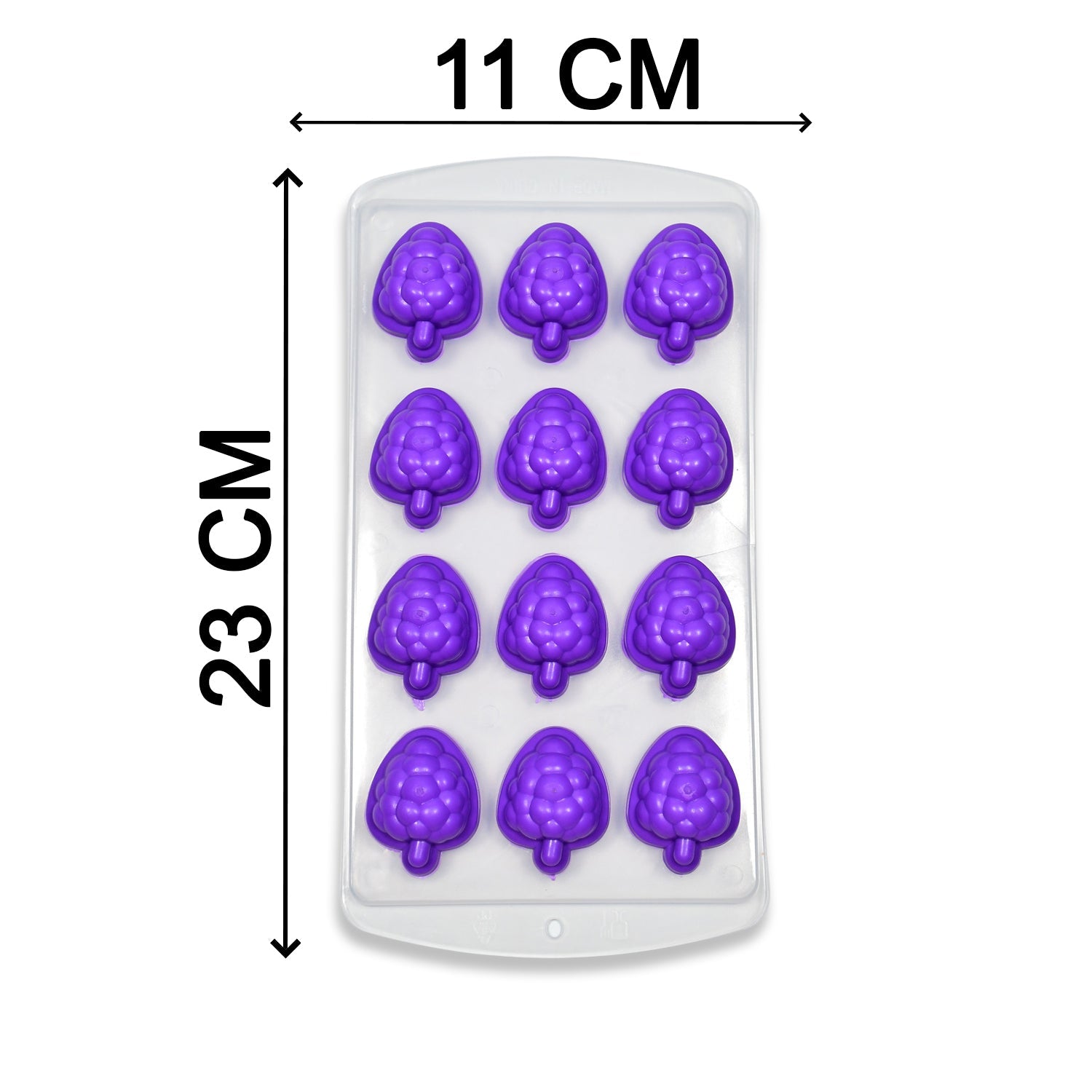 4869 Mix design Ice Trays with Lid for Freezer with Easy to Release Flexible Silicone shape ice cavity. DeoDap