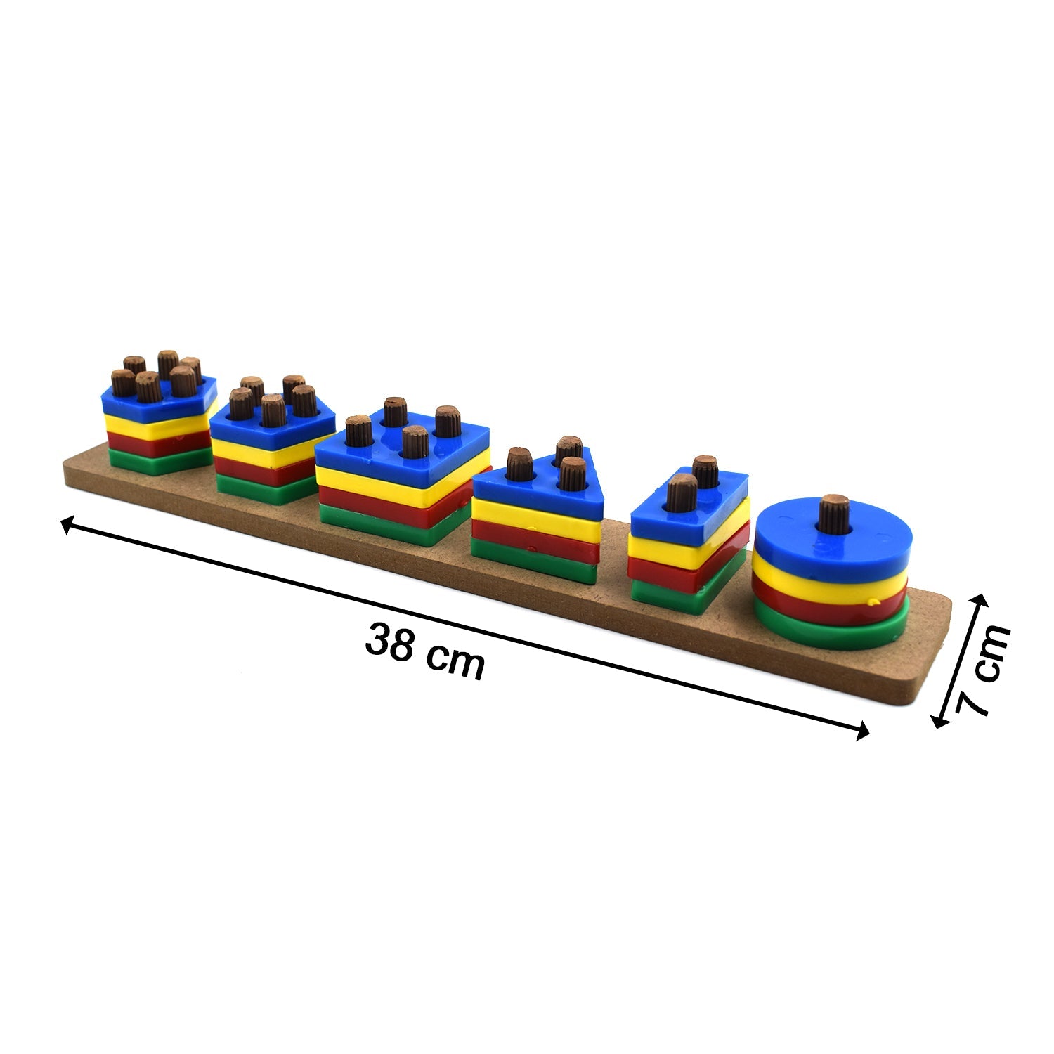 3922 Geometrix Board used in all kinds of household and official places specially for kids and children for their playing and enjoying purposes. freeshipping - DeoDap