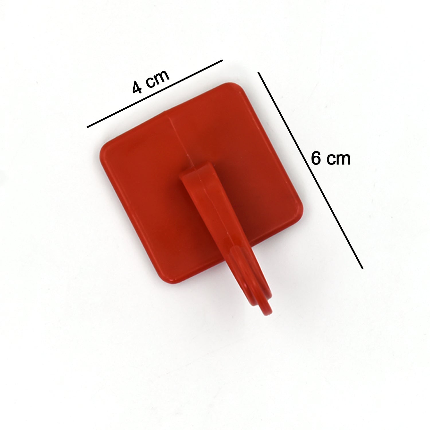 4836 Heavy Duty Self Adhesive Sticky Wall Hooks (Pack Of 12) freeshipping - DeoDap