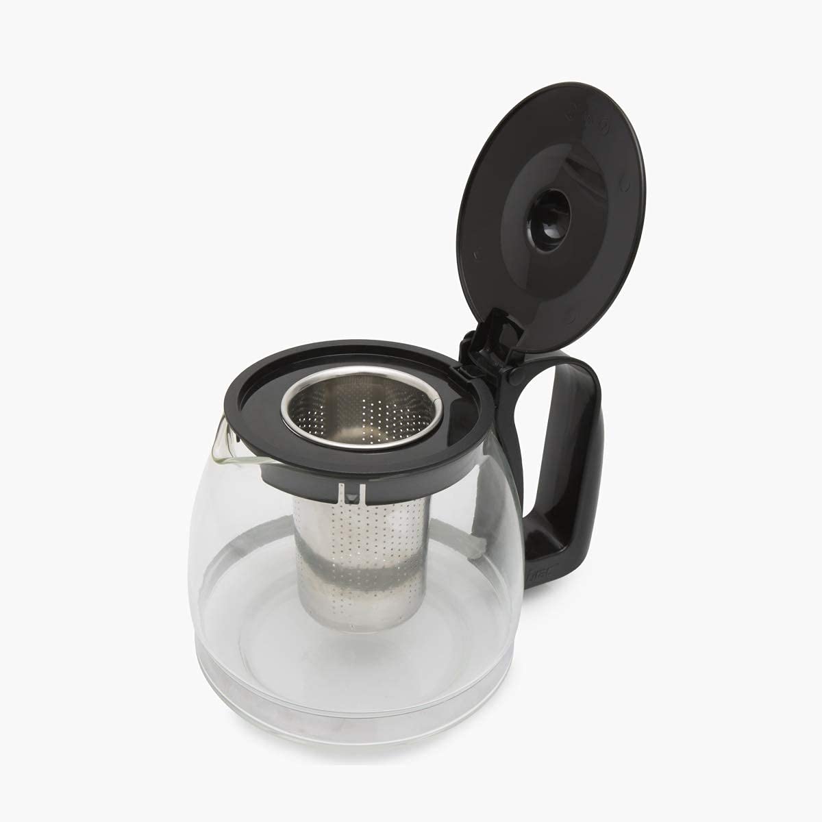 2391 Glass Kettle/Teapot with Stainless Steel Infuser & Lid - SkyShopy