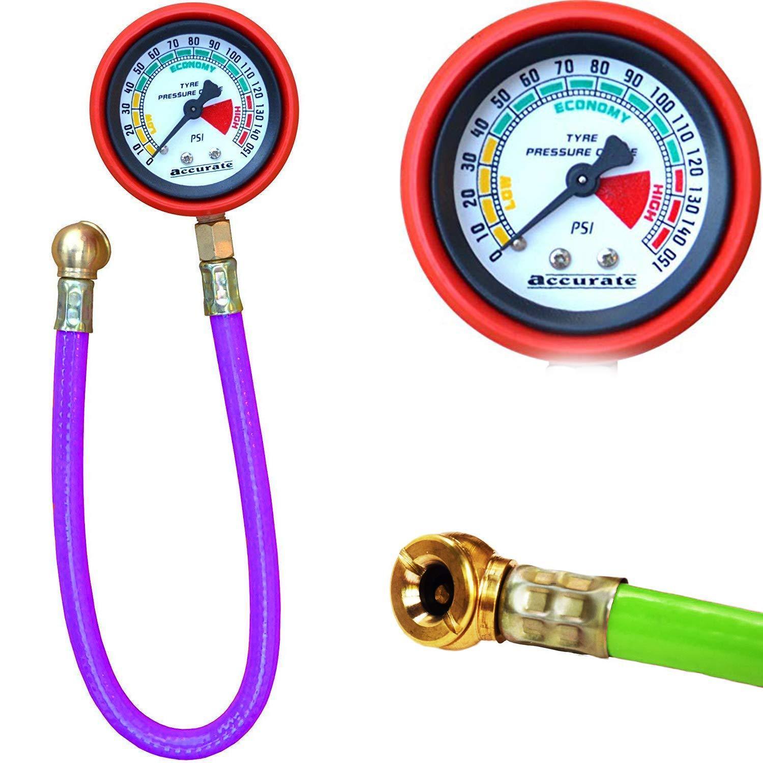 0512 Heavy Duty Tire Inflator Gauge Air Compressor Accessories - SkyShopy