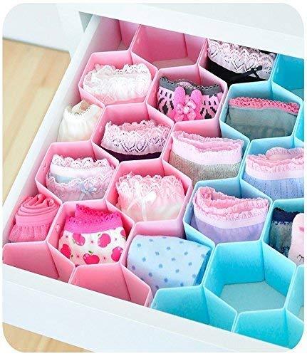 1125 Closet Organizer Drawer Dividers Plastic Partition Cabinet Clapboard - 8 Pcs - SkyShopy