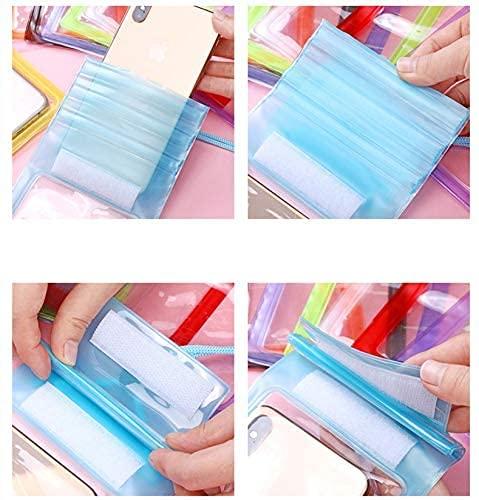 0601 Waterproof Mobile Pouch (6.2 inch , Random Colour) - SkyShopy