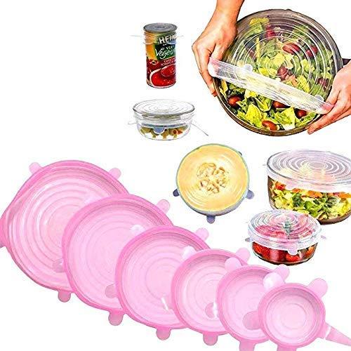 2118 Silicone Lid Set, Silicon lids for containers, Silicon Stretchable lids, Silicone lids and Cover - SkyShopy