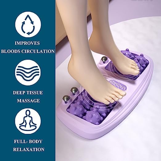 SkyShopy Foot Massager Roller ,Plantar Fasciitis Relief Heel/Arch/Muscle Aches/Foot Pain/Stress Relief And Deep Relaxation - Relaxation Gifts For Women,Men - Shiatsu Acupuncture Massage(G)