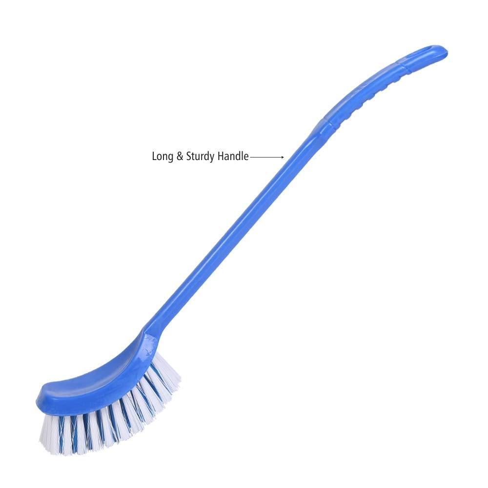 1297 Single Side Bristle Plastic Toilet Cleaning Brush - SkyShopy
