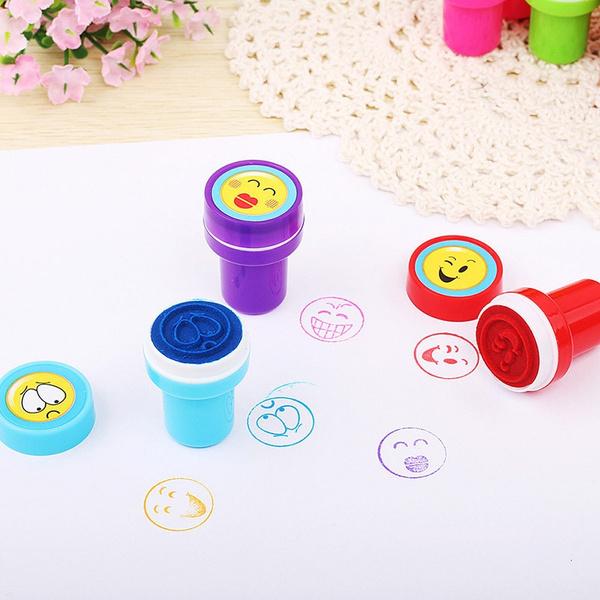 4636 60 piece stamps for kids reward pencil top stamp gift - SkyShopy