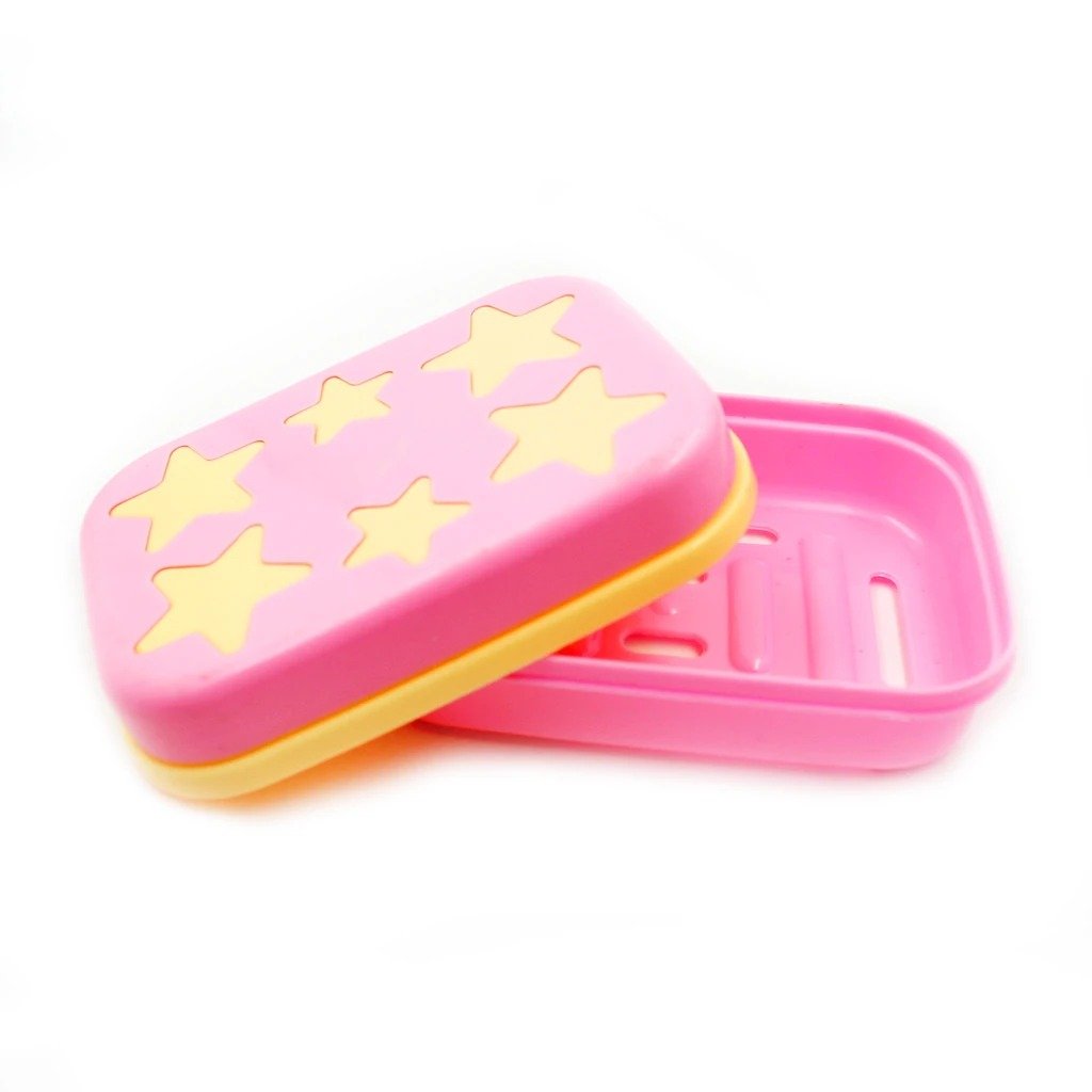 3700 Star Shaped Self Design Soap Case Holder for Bathroom - SkyShopy