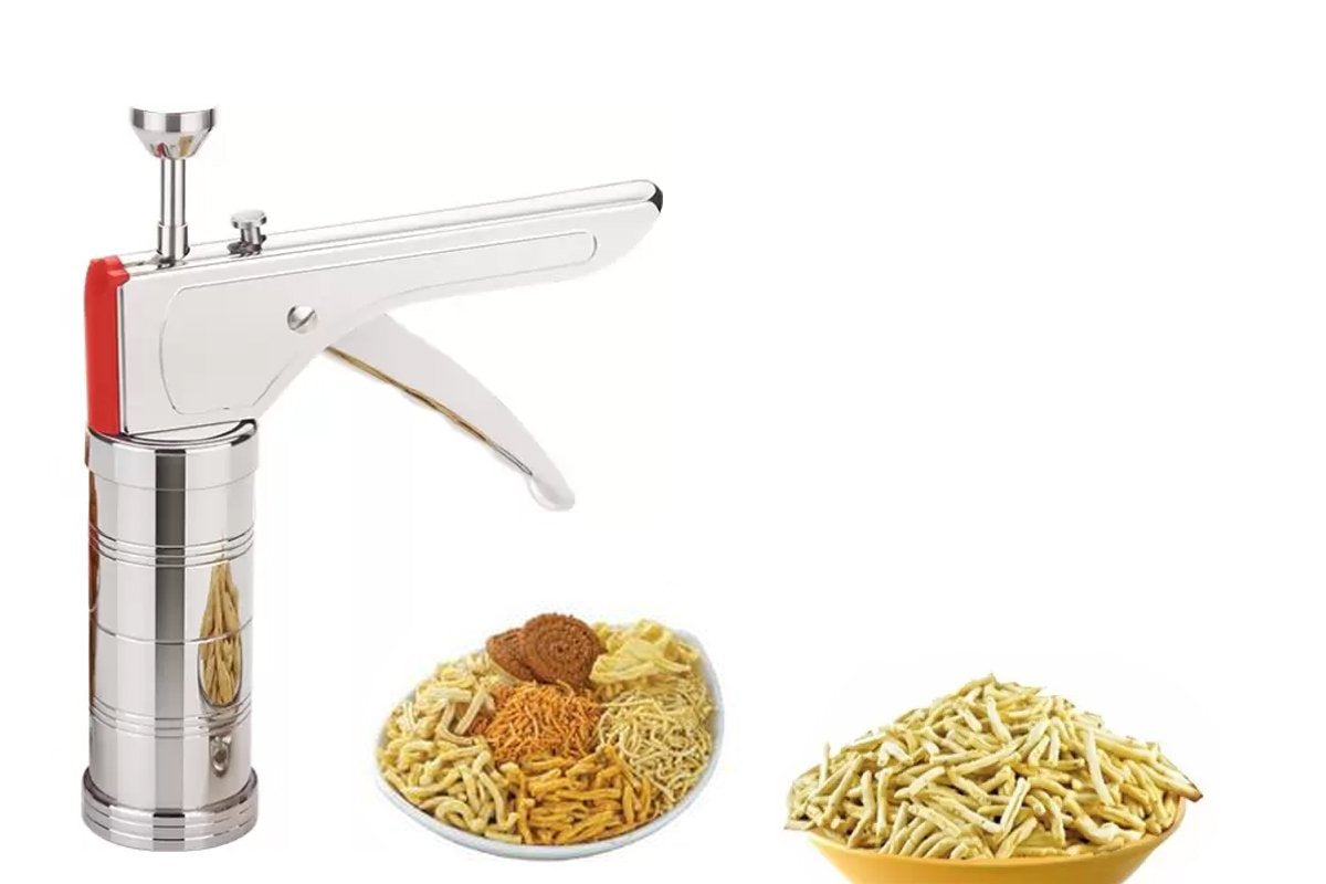 0090 Kitchen Press Set 12 pcs, Silver (Kitchen_Press) - SkyShopy