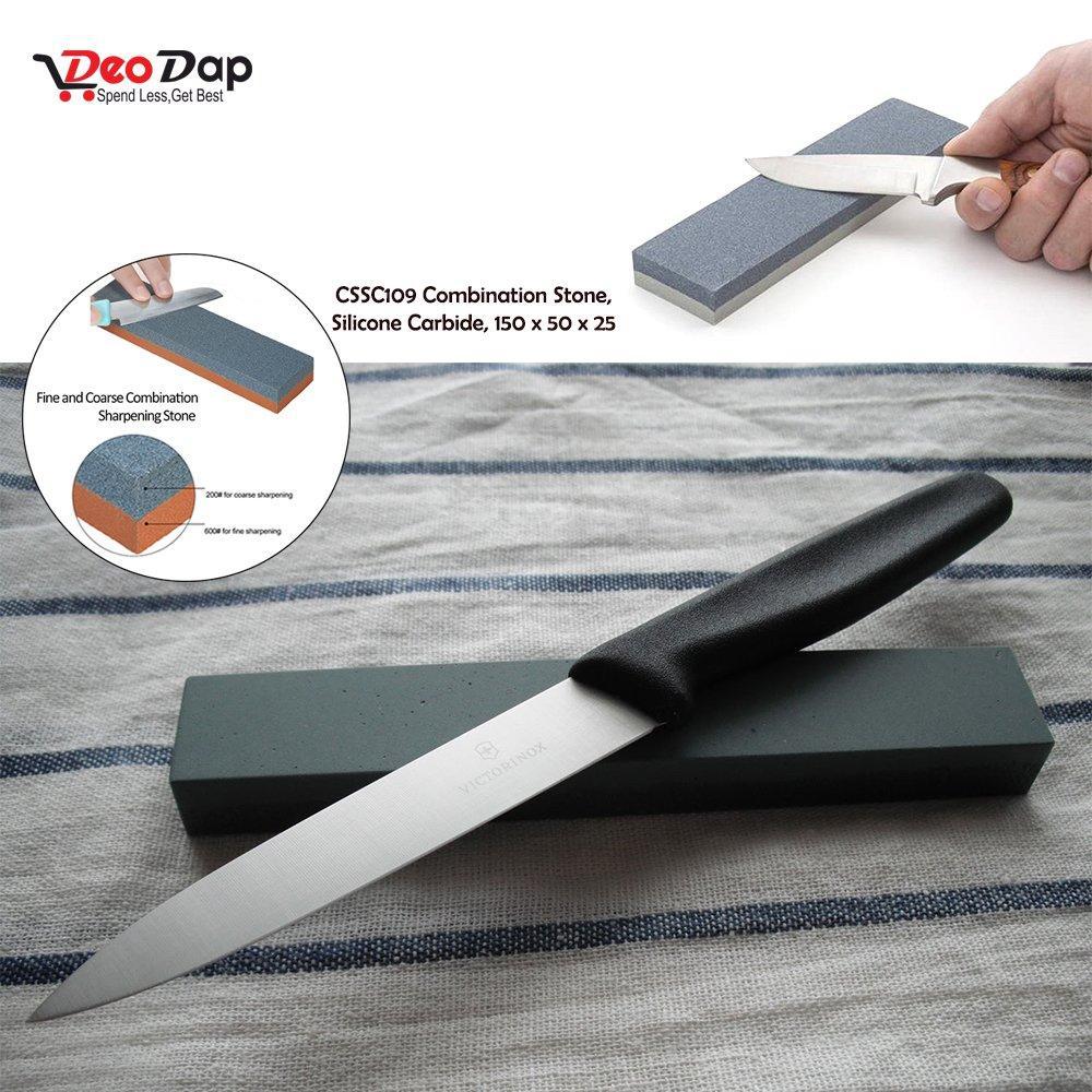 0424 Silicone Carbide Combination Stone Knife Sharpener for Both Knives and Tools - SkyShopy