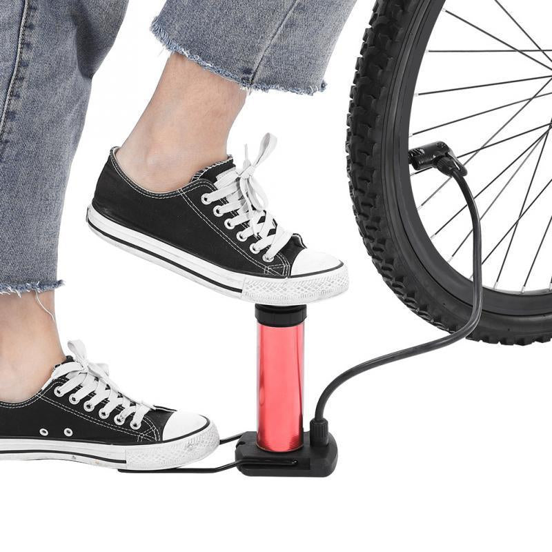 0485 Portable Mini Foot Pump for Bicycle ,Bike and car DeoDap