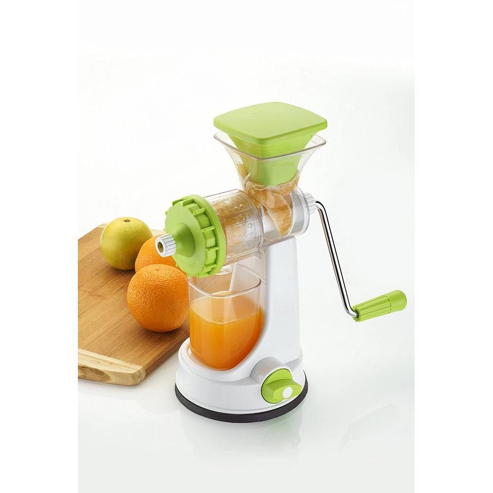 0140 Plastic Multipurpose Manual Juicer (Green) - SkyShopy