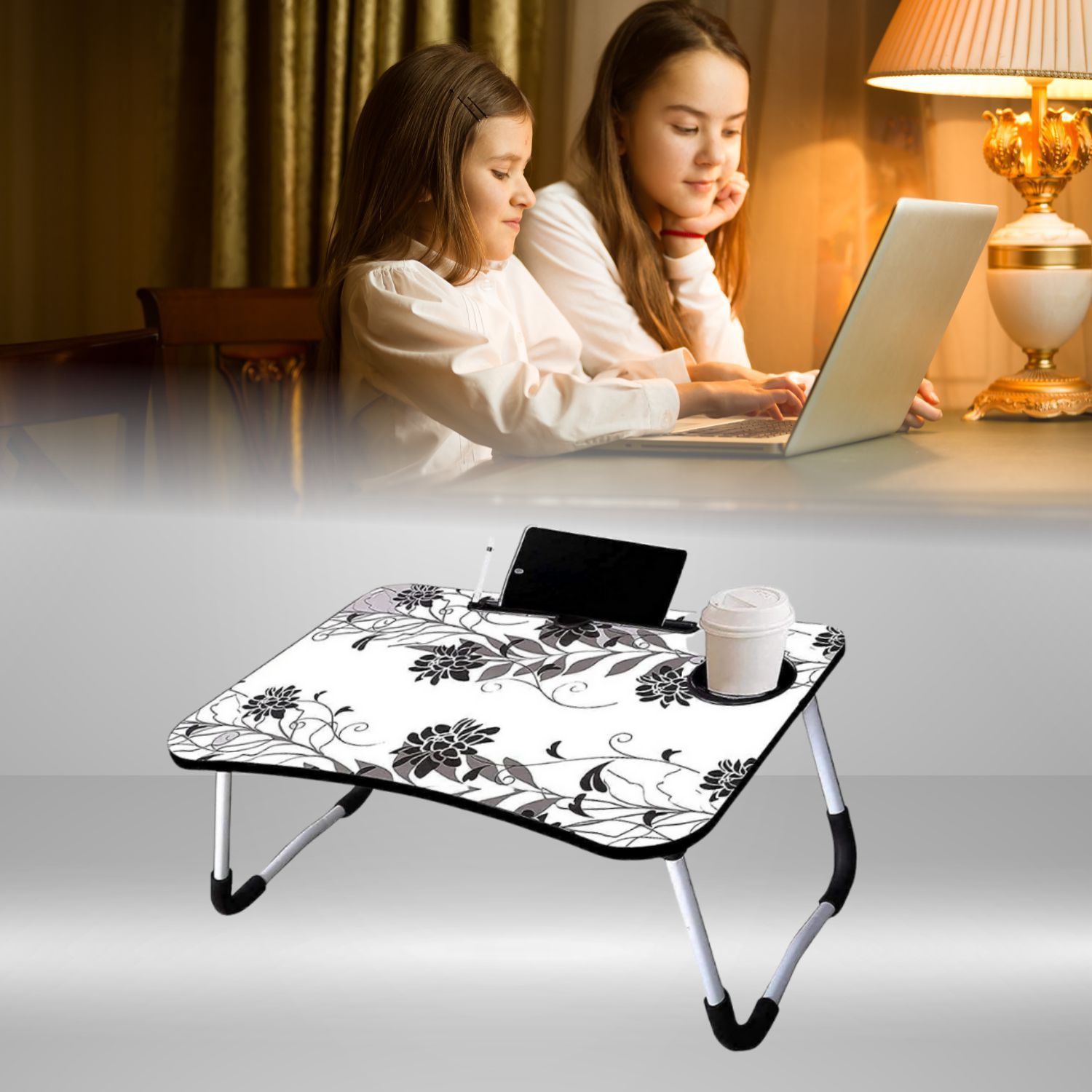 8003 Multipurpose Foldable Laptop Table