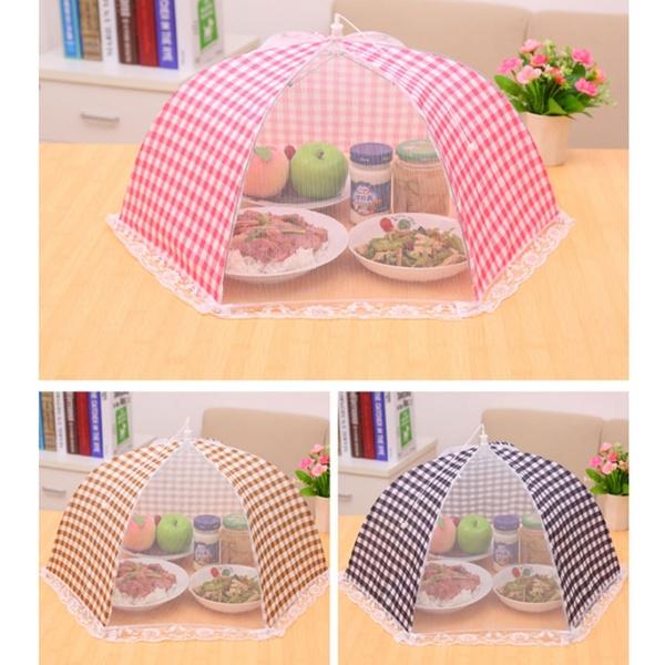 2280 Food Covers Mesh Net Kitchen Umbrella Practical Home Using Food Cover (Multicolour) - SkyShopy