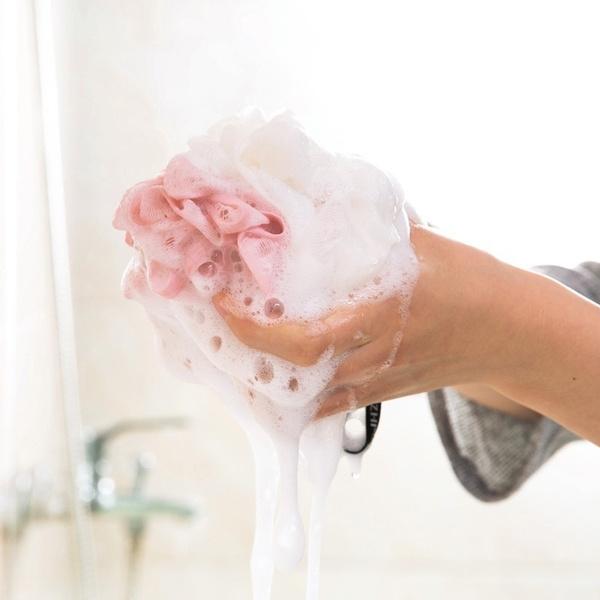1462 Bath Sponge Round Loofah and Back Scrubber for Men and Women - SkyShopy