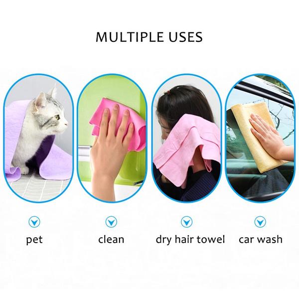 1439 Magic Towel Reusable Absorbent Water for Kitchen Cleaning Car Cleaning - SkyShopy