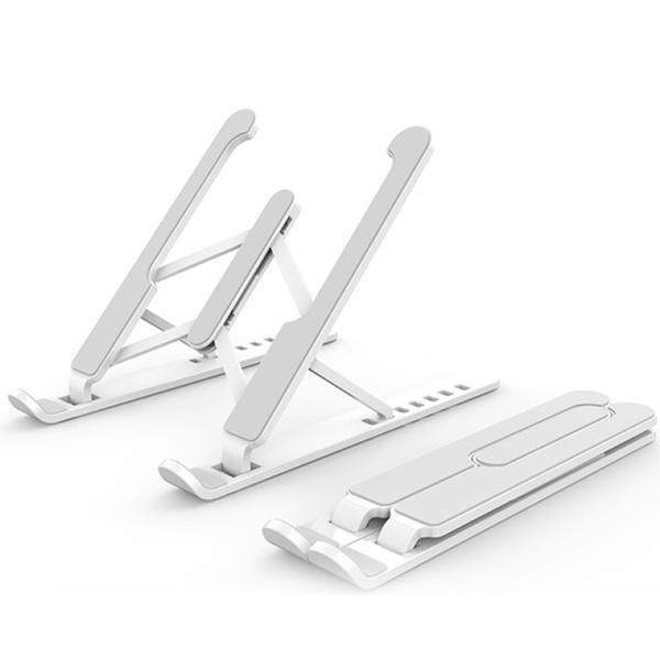 1320 Adjustable Laptop Stand Holder with Built-in Foldable Legs and High Quality Fibre