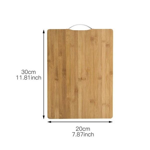 2395 Non-Slip Wooden Bamboo Cutting Board with Antibacterial Surface - SkyShopy