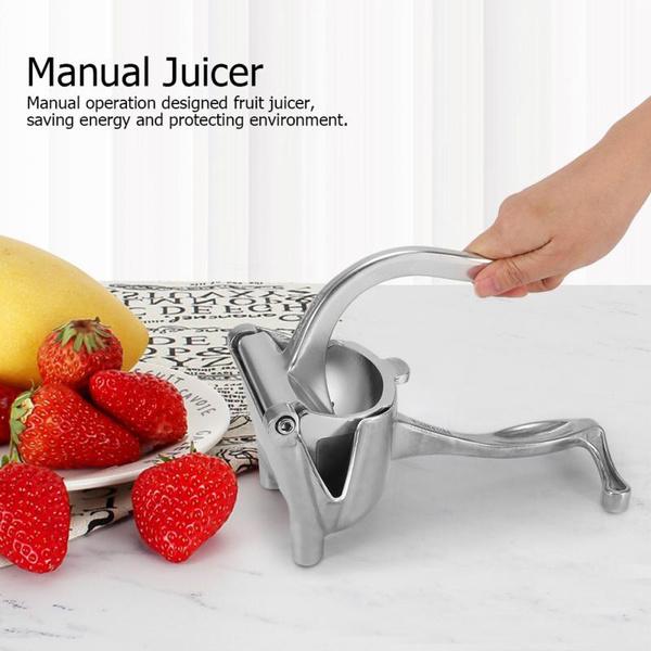 2313 Aluminum Alloy Manual Fruit Press Juicer Fruit Hand Squeezer Heavy Duty - SkyShopy
