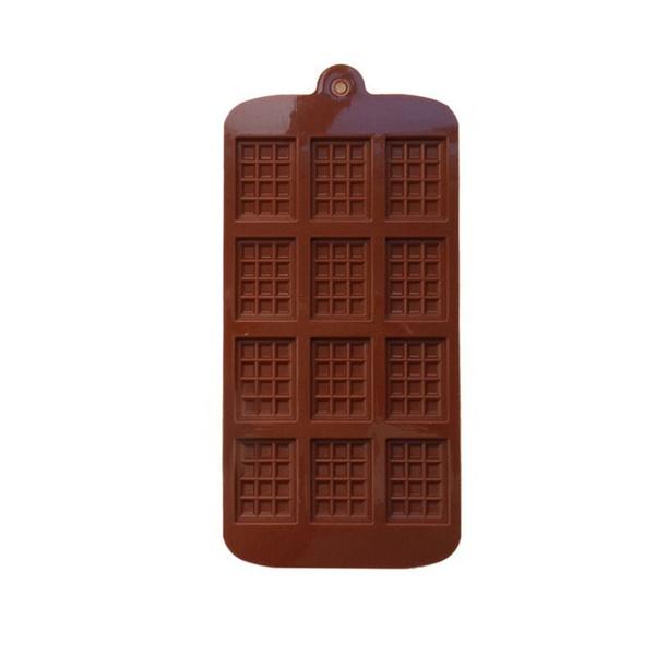 1161 Silicone Mini Choco Bar Mould - 12 Cavity - SkyShopy