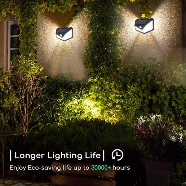 1255 Solar Lights for Garden LED Security Lamp for Home, Outdoors Pathways - SkyShopy