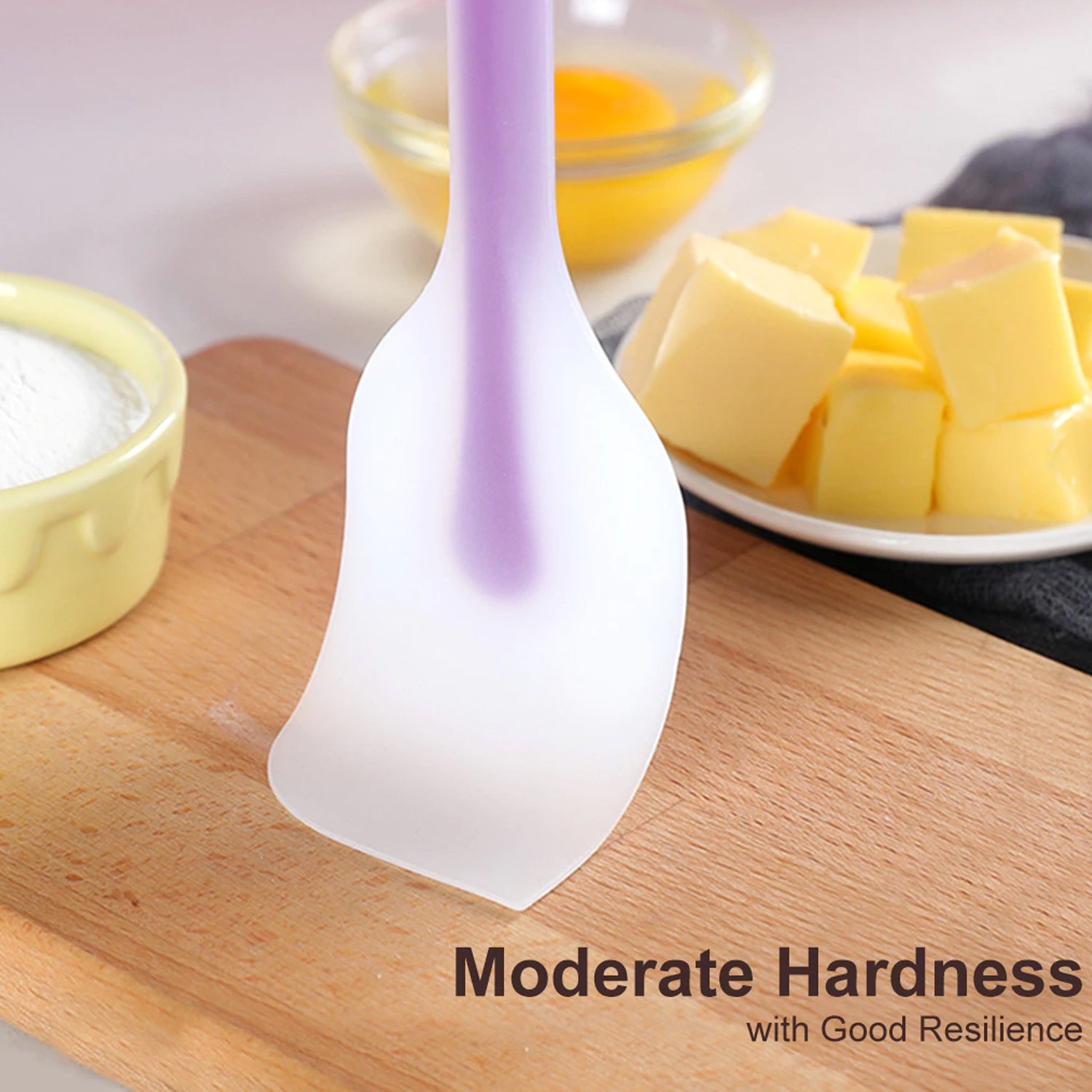 2359 Silicone Non-Stick Heat Resistant Spatula Kitchen Utensils Non-Stick for Cooking. (1pc) DeoDap