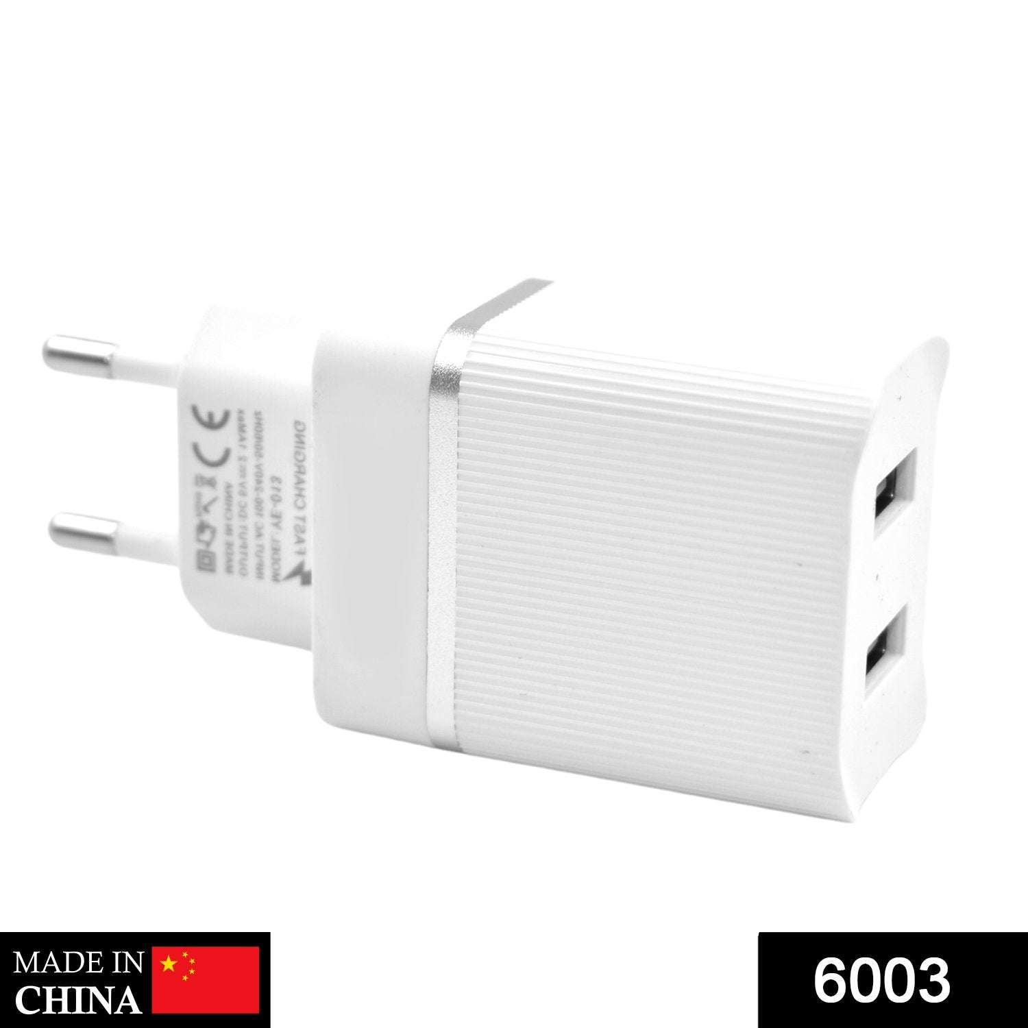 6003 Fast Charging Power Adaptor Without Cable for Devices