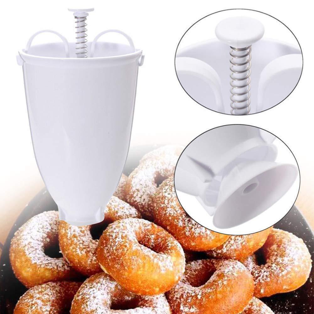 0646 Mini Donut Maker Dispenser - Plastic Vada/Meduwada Maker - SkyShopy
