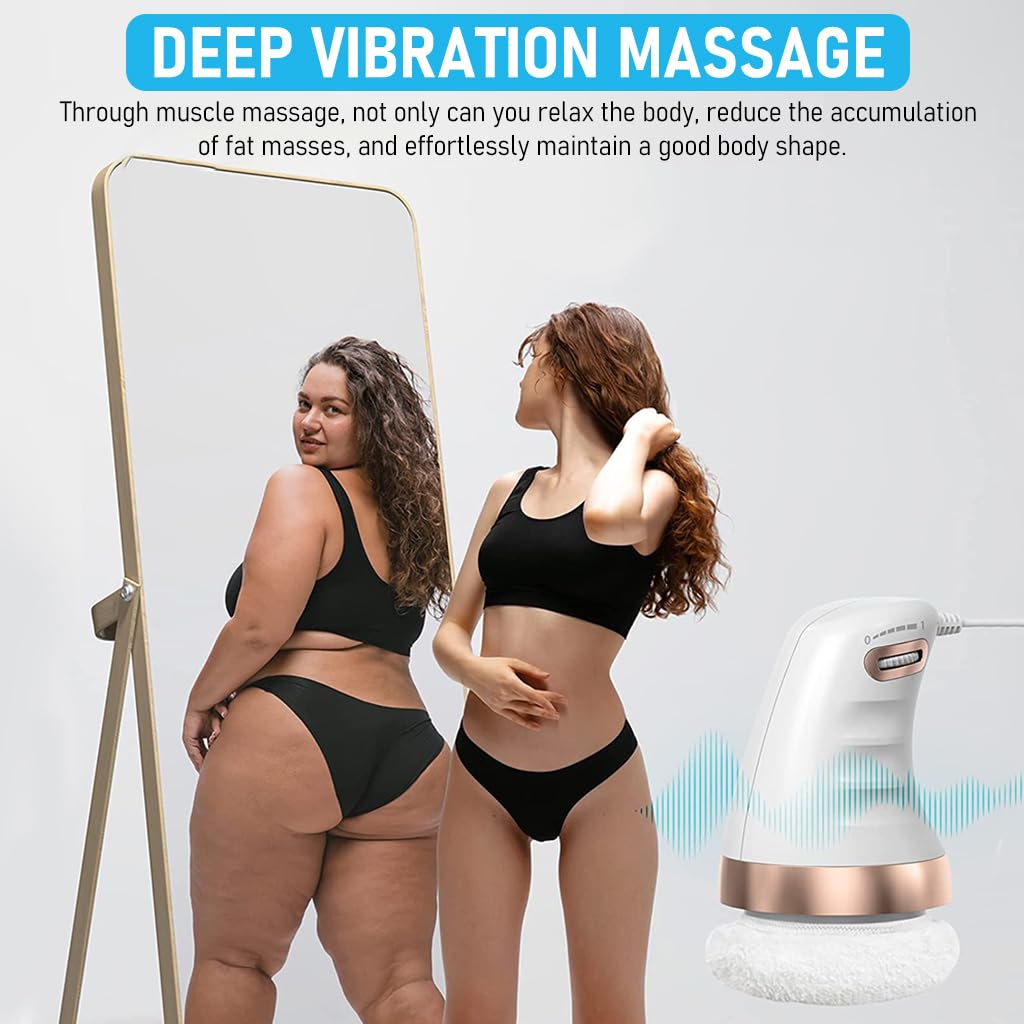 SkyShopy Body Massager Electric Shoulder Back Massager Full Body Massager for Neck, Back, Arm, Lumbar, Leg Viberation Muscle Massager with Stepless Adjustment Knob Beauty Sculpt Massager