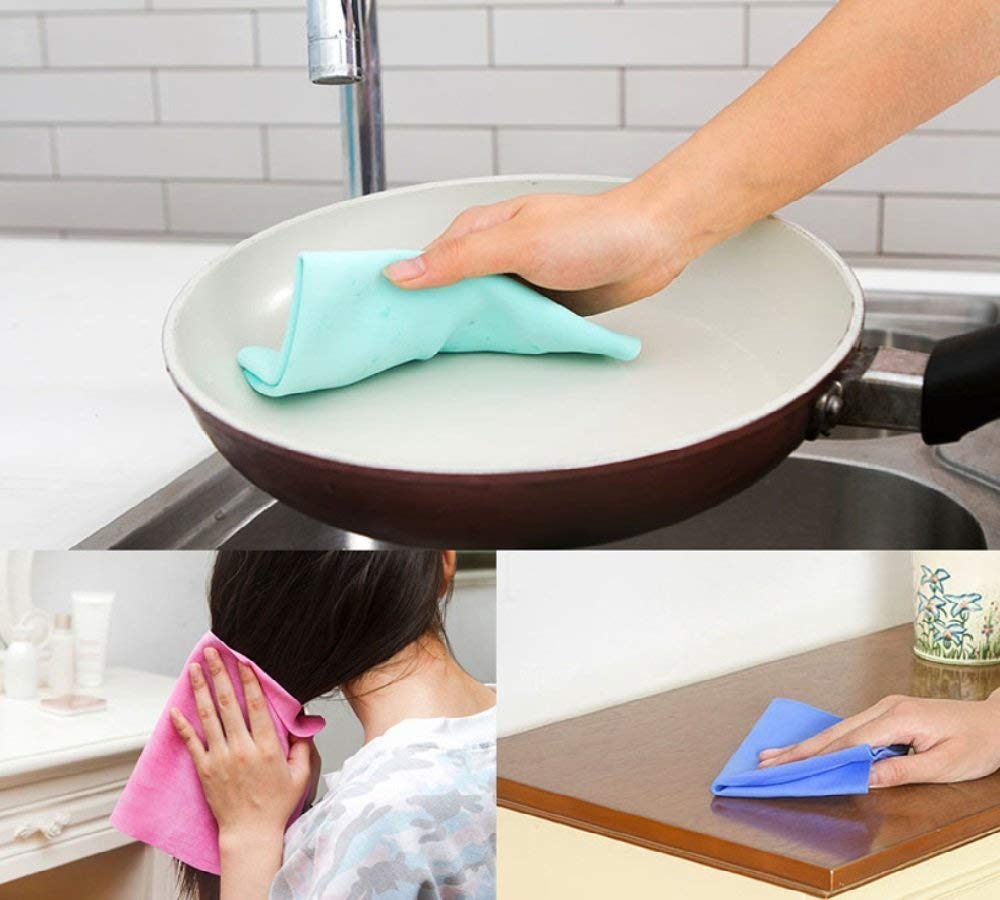 1439 Magic Towel Reusable Absorbent Water for Kitchen Cleaning Car Cleaning - SkyShopy