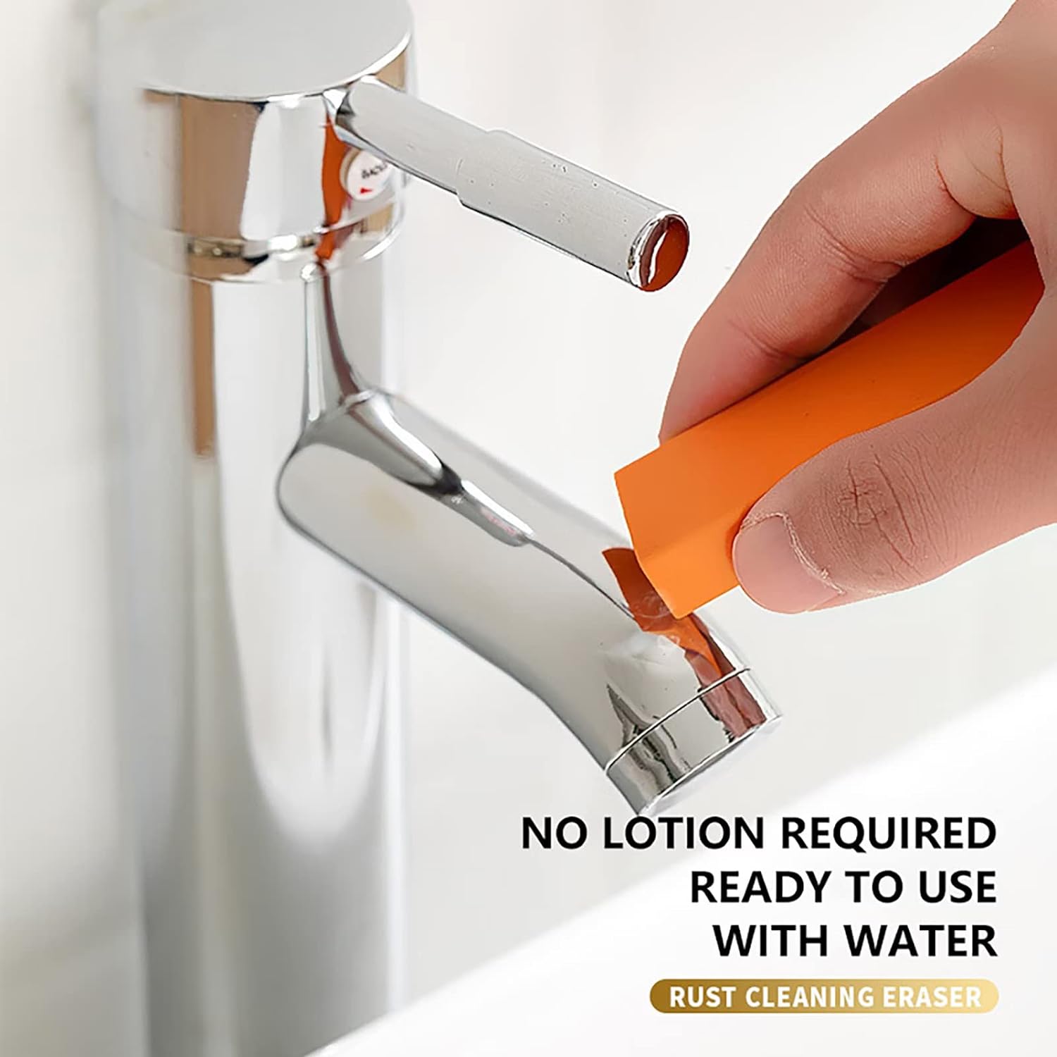 SkyShopy Rust Cleaning Easy Limescale Eraser Artifact, Stainless Steel Stains Eraser Decontamination Cleaner Eraser Rust Remover for Kitchen Home