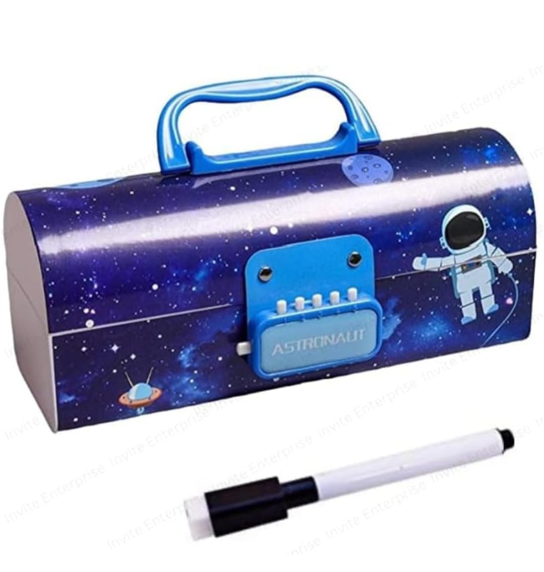 SkyShopy Suitcase style astronaut pencil box