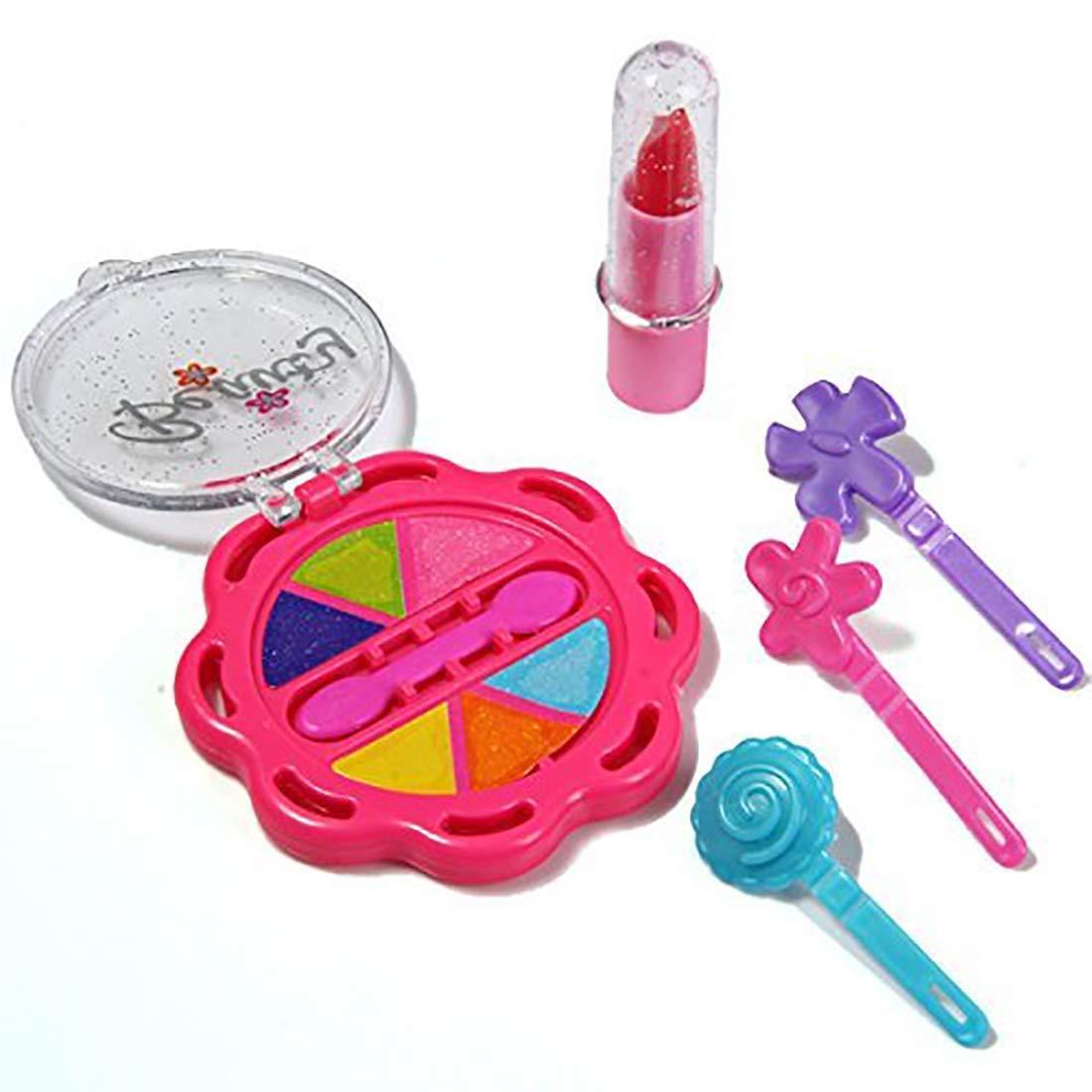 1908 Beauty Make up Set for Kids Girls with Fold-able Suitcase (Multicolour) - SkyShopy