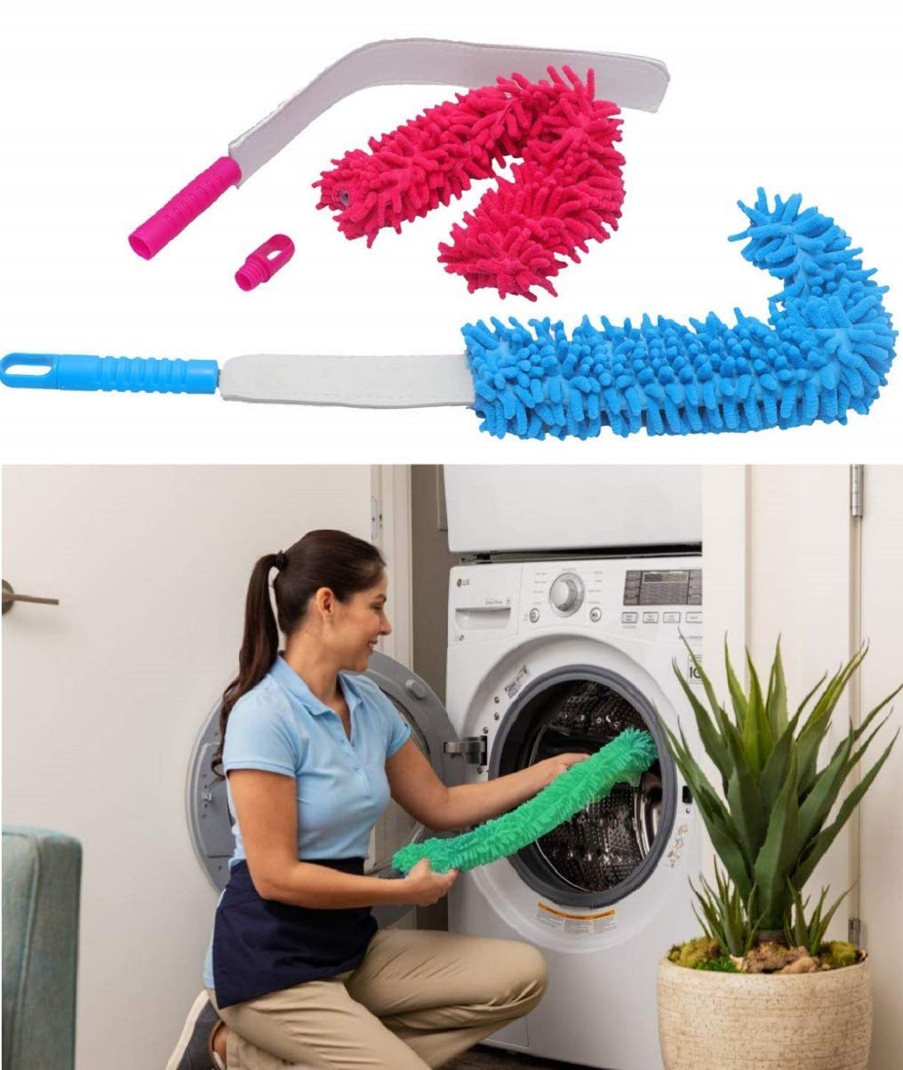 1270 Foldable Multipurpose Microfiber Fan Cleaning Duster for Quick and Easy Cleaning - SkyShopy