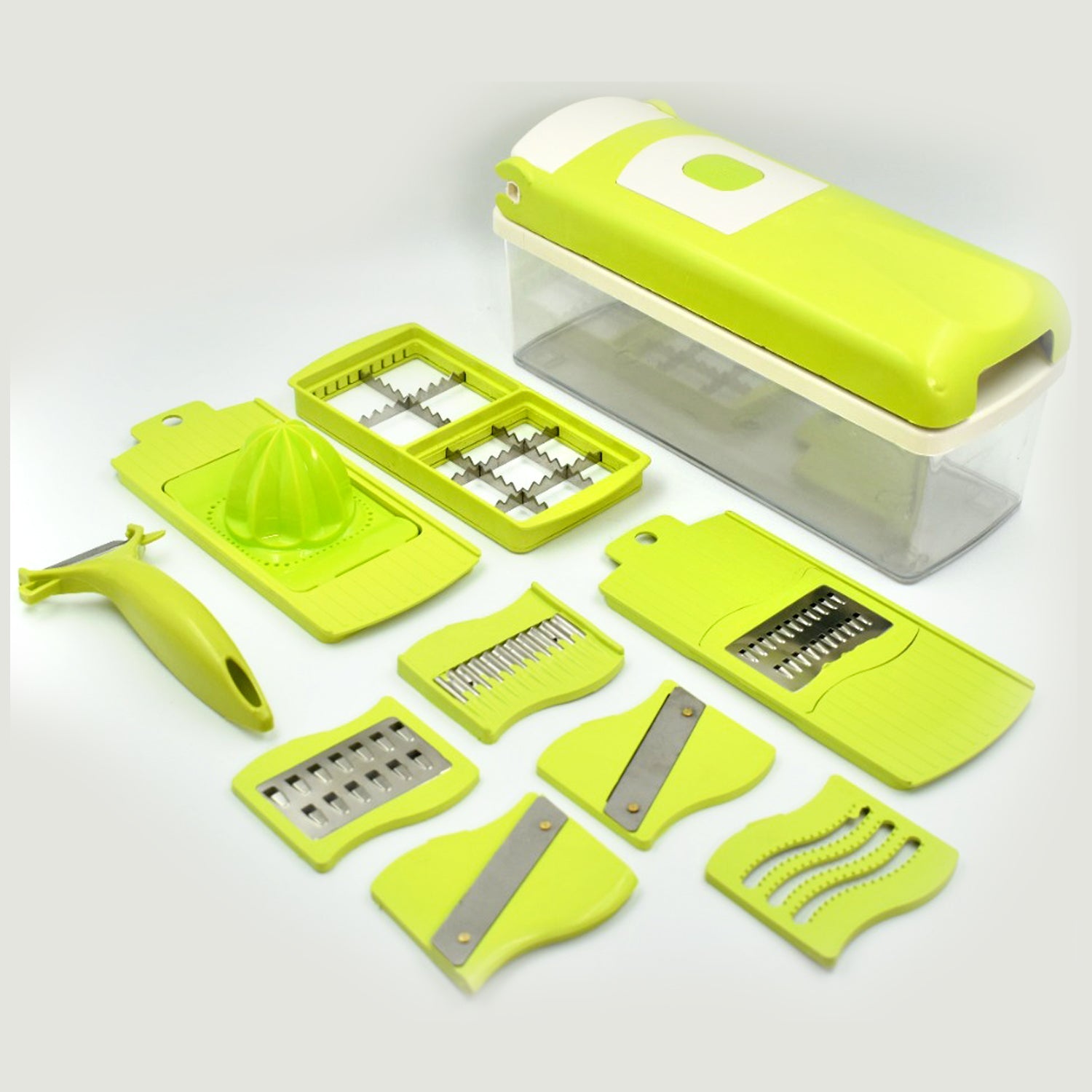 2387 Nicer Dicer 12 in 1 Used For Chopping And Cutting Of Vegetables And Fruits.
