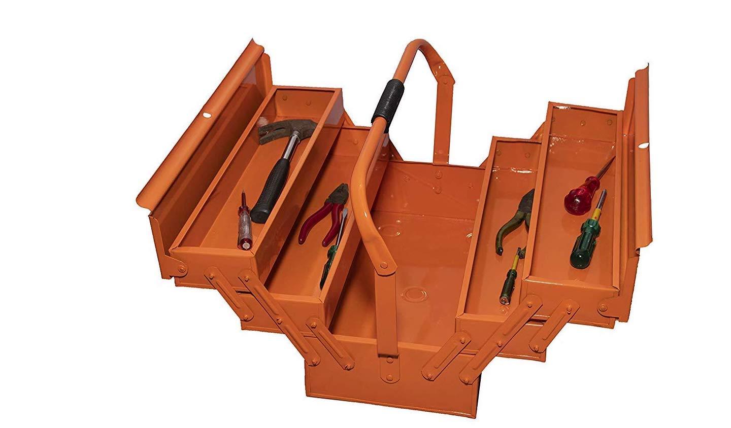 0501 Metal 5 Compartment Tool Box - SkyShopy
