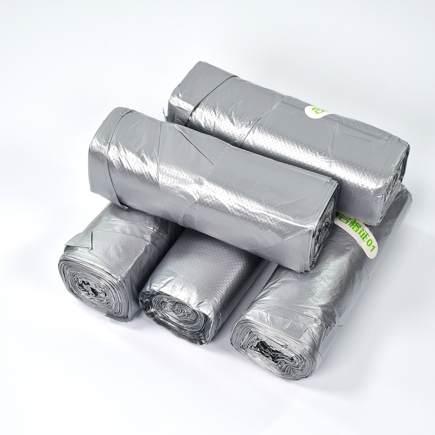 9215 5Rolls Garbage Bags/Dustbin Bags/Trash Bags Pack of 100 pcs DeoDap