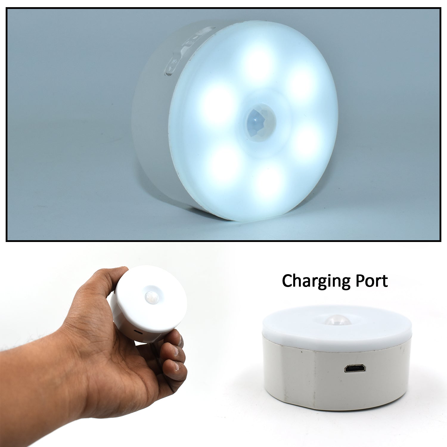 1656A Magnetic Sensor Light used in all kinds of household and official places for night and day lightning purposes through sensor connectivity. freeshipping - DeoDap