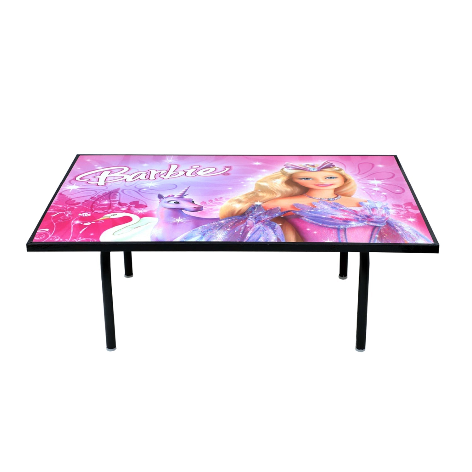 8050A Wooden Small Barbie Laptop Table for Online Study and Children