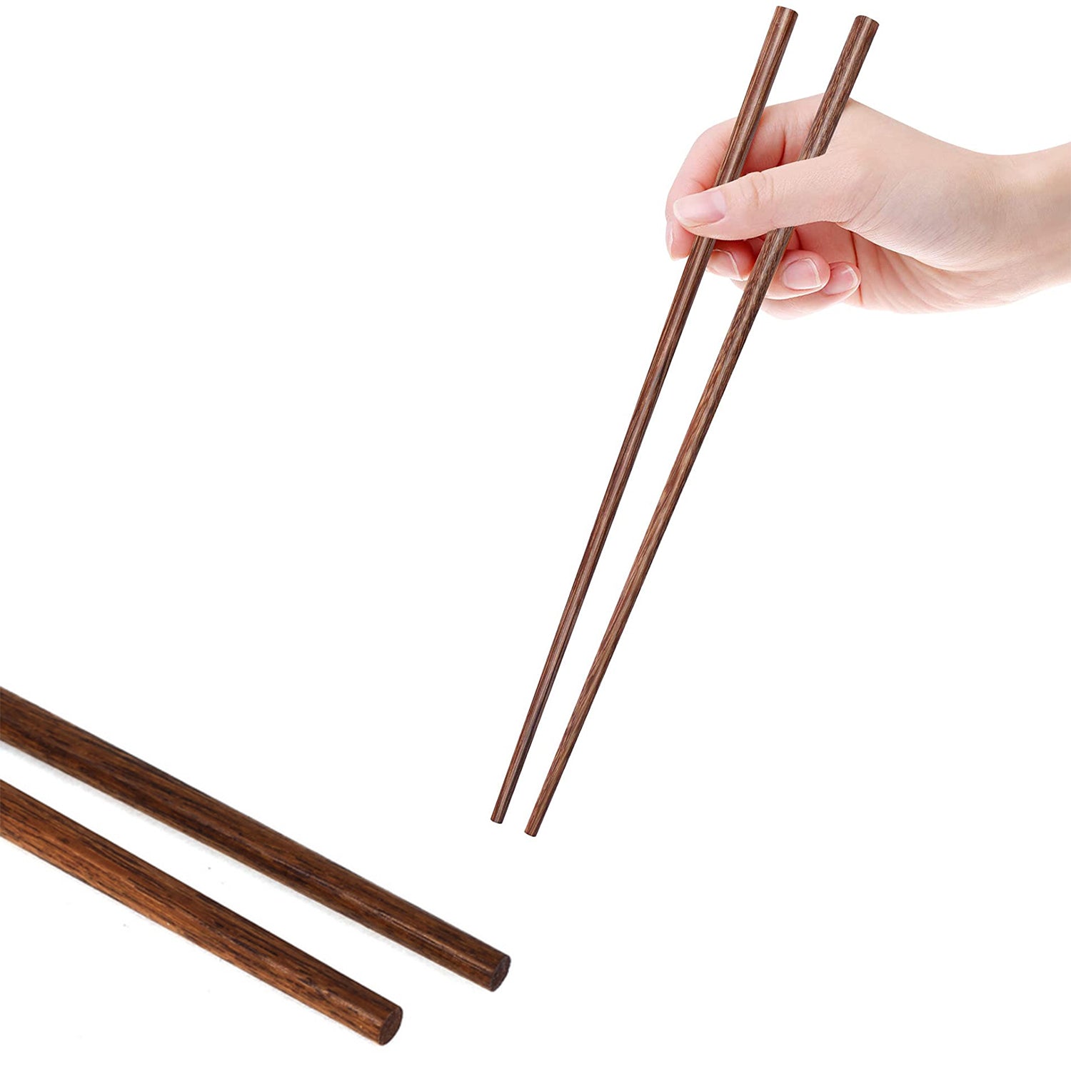 6310  Classic Chopstick used for eating in a traditional Japanese way and can be used in all kinds of places like restaurants. (10 Single Pcs)