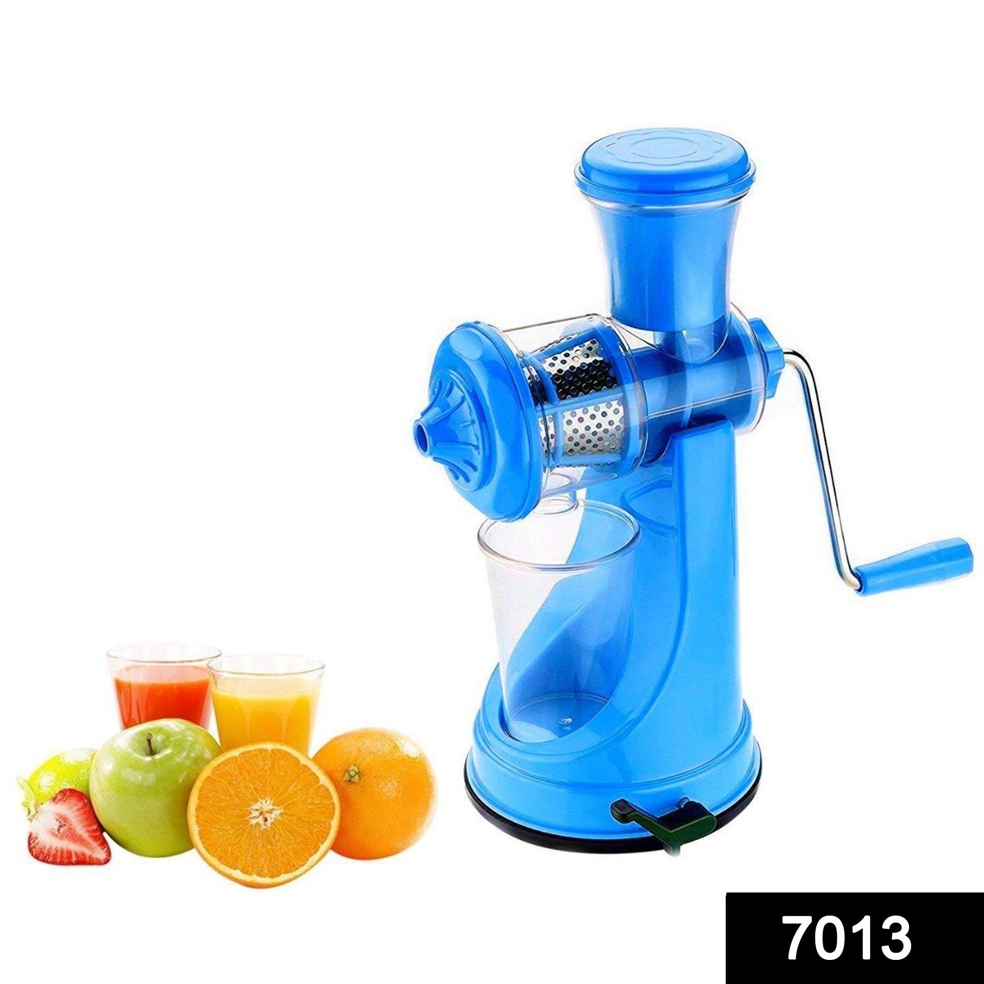 7013 Manual Fruit Vegetable Juicer with Strainer (Multicolour) - SkyShopy
