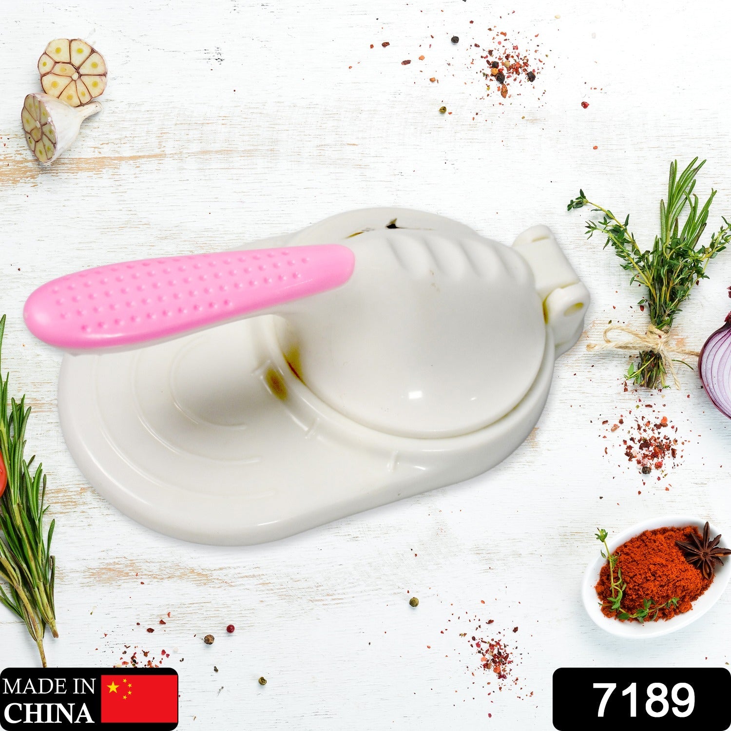 7189 Manual Dumpling Machine | Puri Press Dumpling Machine Dough Dumplings | Reusable Mini Kitchen Gadget DeoDap