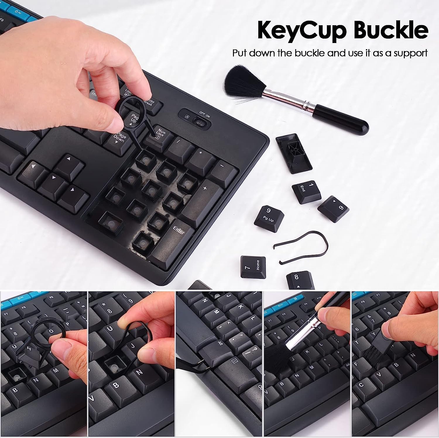 SkyShopy 18 in 1 Electronic Cleaner Kit with 3 in 1 Cleaning Pen,Laptop Screen Keyboard Cleaning Kit,Computer Cleaning Kit, 18-in-1 Cleaning Kit for Gadgets, Airpods, Mobile, Tablet, Laptop, Computer