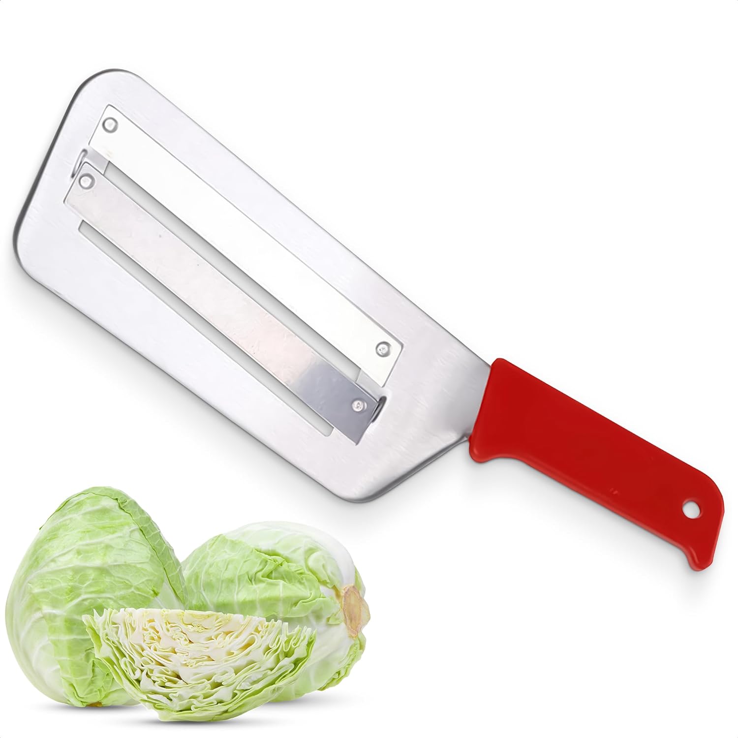 SkyShopy Cabbage Shredder Kitchen Grater Slicer - Stainless Steel Shredder Knife Fruit Chopper