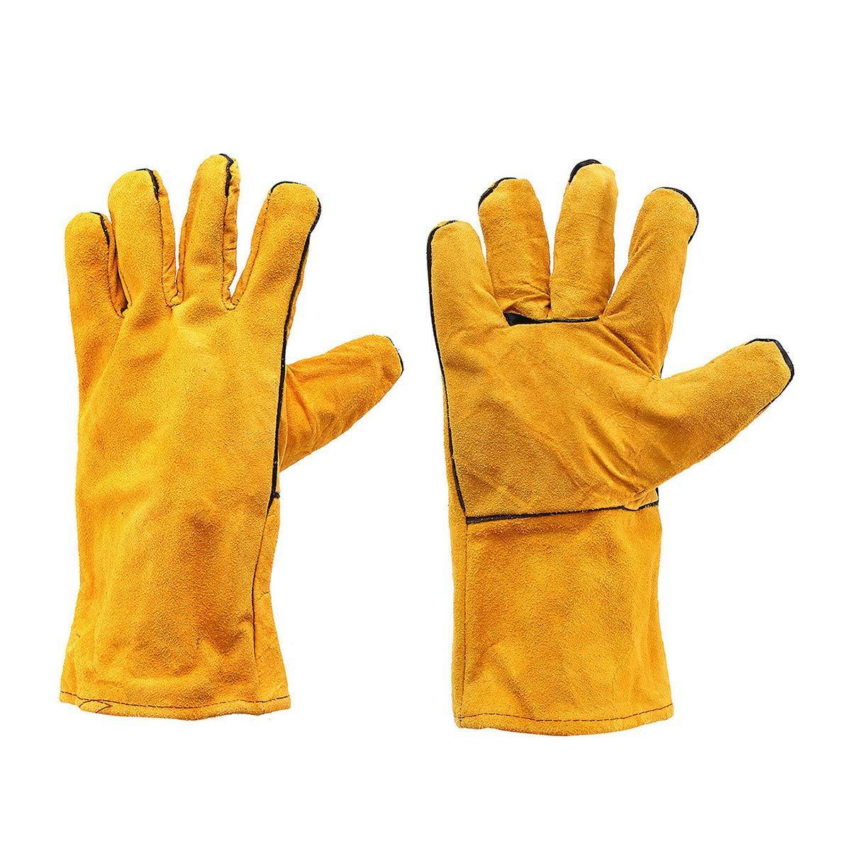 0716 Protective Durable Heat Resistant Welding Gloves - SkyShopy